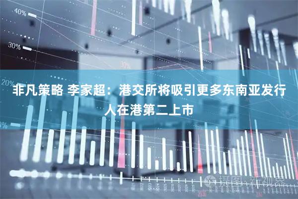 非凡策略 李家超：港交所将吸引更多东南亚发行人在港第二上市