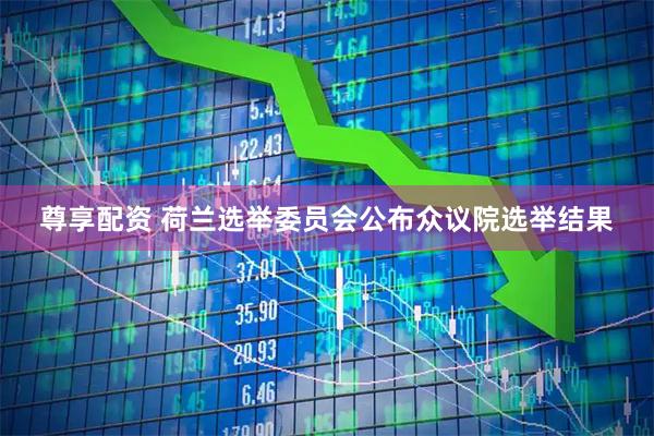 尊享配资 荷兰选举委员会公布众议院选举结果