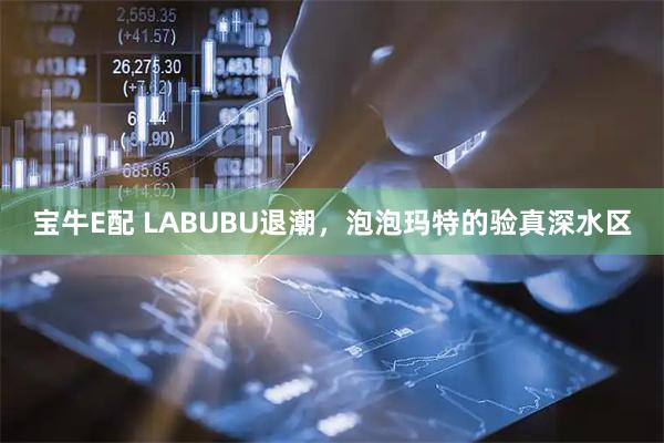 宝牛E配 LABUBU退潮，泡泡玛特的验真深水区